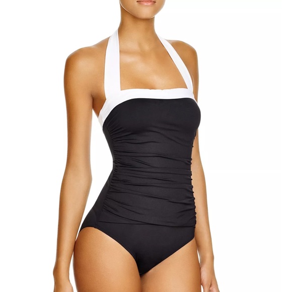 Ralph Lauren Bel Air Bandeau Halter  One piece - Picture 4 of 17